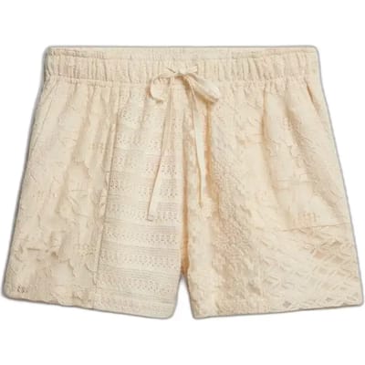 Superdry Kant Strand Short Relaxed Pasvorm White Grootte: 36