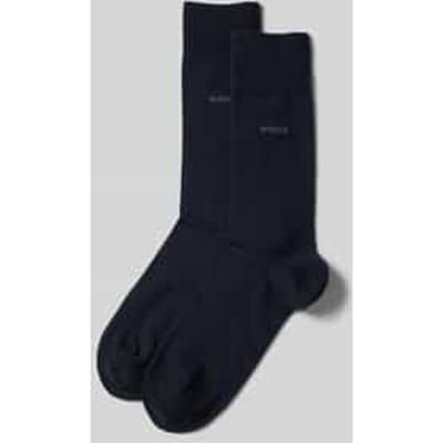 BOSS Sokken 2-Pack Navy - Maat 39-42 - Heren - Enkelsokken