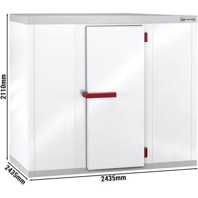GGM Gastro Kühlzelle - 2430x2430mm - 10,09m³ Wit