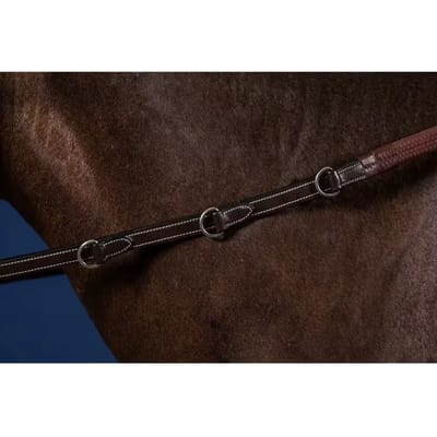 Rubberen paardenteugels met 7 stops Dy'on Howlett 3 D