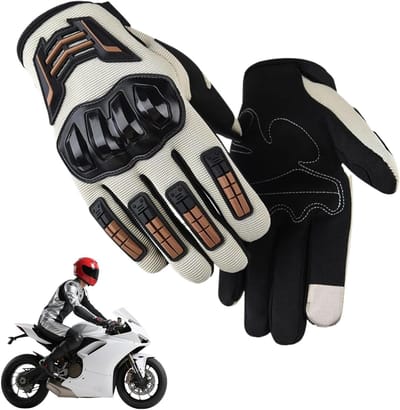 Sporthandschoenen Volledige Vinger - Rijhandschoenen Outdoor - Activiteiten Buiten - Ademend UV-bescherming - Unisex Maat - Grijs