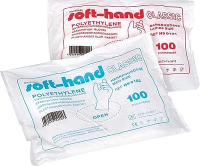 Soft-Hand Poly Classic - voor dames  -  100 stuks
