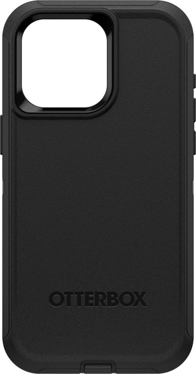 OtterBox Defender - Geschikt voor Apple iPhone 15 Pro Max Hoesje - Back Cover - Zwart