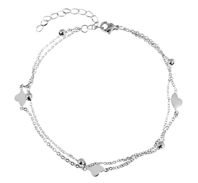 AKZENT Akzent dames enkel­sieraden Freya, duurzaam