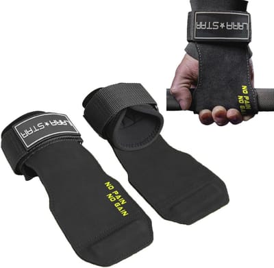 Gewichtheffen Polsbanden voor Optimale Grip Ondersteuning - Deadlift Handschoenen Alternatief voor Krachttraining
