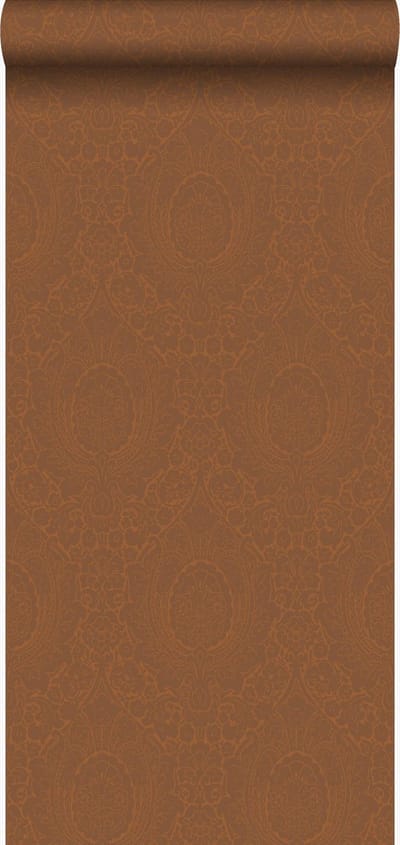 Origin Wallcoverings behang ornamenten saffraan geel - 53 cm x 10.05 m - 345430