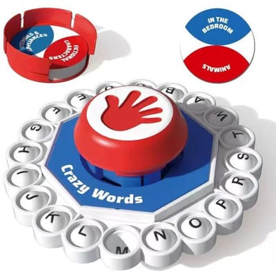 1 Set-Waanzinnig Hoge Kwaliteit Woorden Hoge Kwaliteit Engels Hoge Kwaliteit Bord Hoge Kwaliteit Spel Hoge Kwaliteit Snel Hoge Kwaliteit Tempo Hoge Kwaliteit Familie rood
