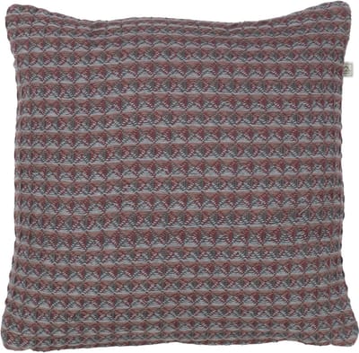 Dutch Decor AINA - Kussenhoes bordeaux 45x45 cm - rood - met rits