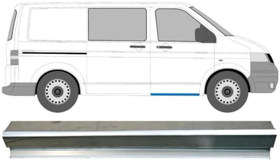 Reparatie dorpel voorste deuren voor Volkswagen Transporter T5 2003-2015