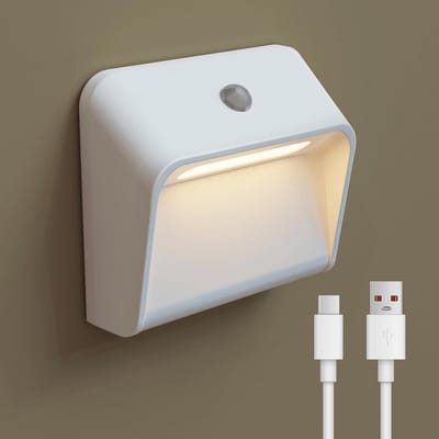 Draadloos Nachtlampje met Bewegingsmelder - 3 Modi en Warm Witte LED Verlichting
