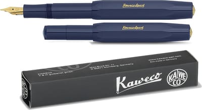 KAWECO Vulpen CLASSIC SPORT NAVY - EXTRA FIJN