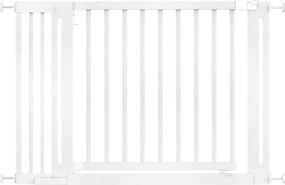 Safetots Klemhek Elegantie, 115cm - 123cm, Wit, Hout, Traphekje