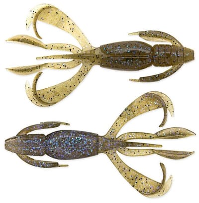 Keitech Crazy Flapper 3.6 Inch Electric Green Craw 9cm Electric Green Craw