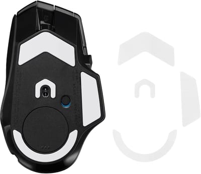 kwmobile muis voeten sticker geschikt voor Logitech G502 X Plus - Computermuis glijder - Stickers in wit