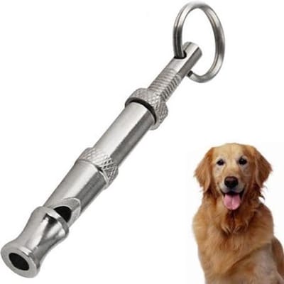 Scoby - Hondenfluit - Hondentraining - Fluit voor Honden - Dog Trainer - Universeel - Zilverkleurig