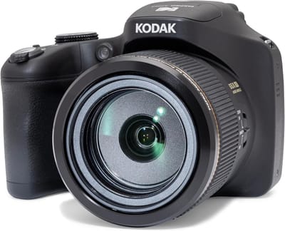 Kodak PIXPRO AZ653 BK 20MP CMOS Brugcamera – 65x Optical Zoom, 3.0 "LCD-scherm, EVF, WiFi, 1080p FHD-video, OIS-stabilisatie, Li-ion batterij, HDMI, USB-C, SDXC