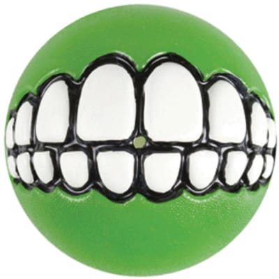 Rogz Grinz Treat Ball Small - Hondenspeelgoed - Lime S