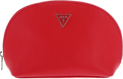 GUESS Utensil zak Dome Cosmetic Pouch Red Rood