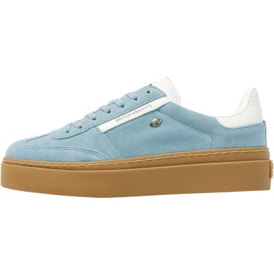 British Knights - Re-Issue Dames Sneakers Laag - Maat 37 - Blauw - Suede - Vrouwen Schoenen