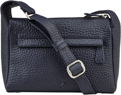Voi Hirsch Bine Crossbody tas Leder 22 cm - Dames - blau