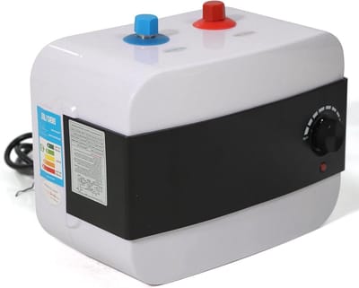 Elektrische Boiler - Warmwaterboiler Opslag - Ondertafel Installatie - Snelle Opwarming - 6 Liter - Wit