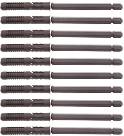 Dailygoods- Plankbeugel 10 Stuks - Verborgen Bevestigingsbeugels - Ondersteuning Kit - Duurzaam Metaal - Voor Doe-Het-Zelf Projecten - Totale Lengte 175 mm - Planksteun