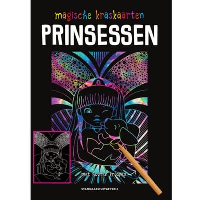 Magische kraskaarten Prinsessen Educatieve boeken (spelletjes en raadsels)