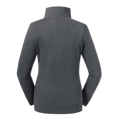 Russell Dames/dames Authentieke Sweat Jacket (Convoy Grijs Effen)