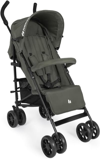 Lichtgewicht Reisbuggy - Compacte Kinderwagen - Reizen en Dagelijks - Extra Klein Inklapbaar - Tot 22 kg - Olijfgroen