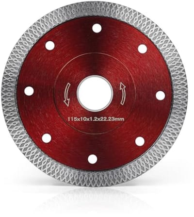 Diamantzaagblad 115 mm voor flensvlechtwerk en golfplaten