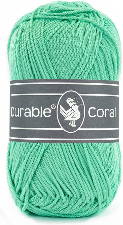 Durable Coral - 2138 pacific green - Gemerceriseerd Katoen Garen
