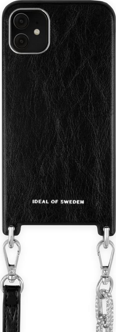 iDeal of Sweden Statement Necklace iPhone 11 / XR Platinum Black