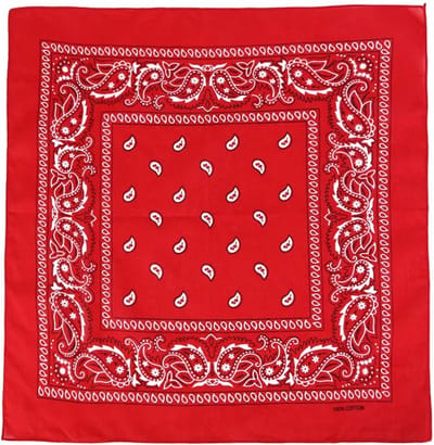 Boerenzakdoeken Rood Boeren Protest Vlag Boerenzakdoek Rood Boerenprotest Zakdoek Bandana - Trots op de Boer - 54 x 54cm - Rood - 2 stuks