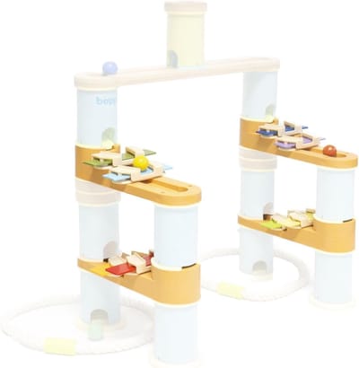 Marmerbaan Uitbreiding - Muziek Accessoires - Educatief Spelen - Met Muzikale Tonen - 11 Delen - Multicolor