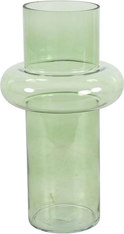 Countryfield Vaas Amy glas L17B17H31CM groen