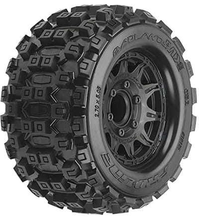 Badlands MX28 2.8 inch Bandenset voor RC Auto's - Voorgemonteerde Raid Wielen