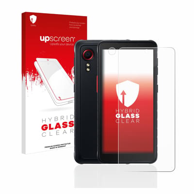 upscreen - Screenprotector voor Samsung Galaxy XCover 5 (Voor+Camera) - Folie Beschermfolie Beschermglas transparant
