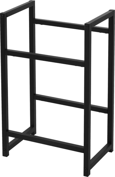 Drankenkrattenrek Drankenrek 2 kratten 47 x 31 x 75,5 cm antraciet staal ML design