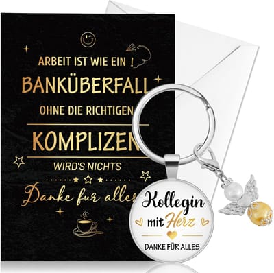 Allecto - Afscheidskaart collega's - Pensioenkaart voor collega's - Persoonlijk afscheidsgeschenk - 20 x 15 cm - Afscheid collega - Geschikt voor e...