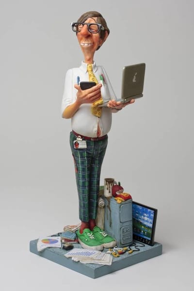 Forchino: De computer expert /The Computerexpert/Le Computer Expert/der Computerexperte