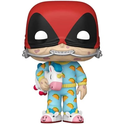 Vinyl verzamelaarsbeeldje Funko Deadpool Parody POP! Sleepover