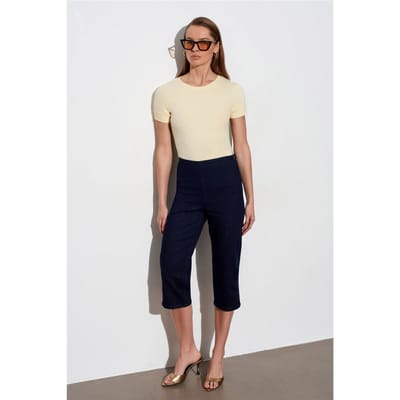 Dames Slim Fit Crew Neck T-Shirt