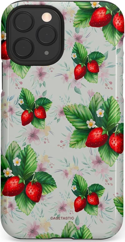 Casetastic Hoesje Geschikt voor Apple iPhone 11 Pro - Stijlvolle Beschermende Duo-layer Case - Rosales