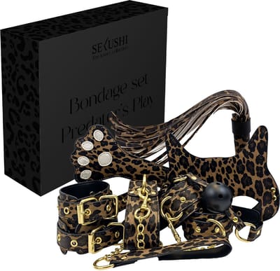 Cupitoys® Bondage set - Predator's Play - 7-delig