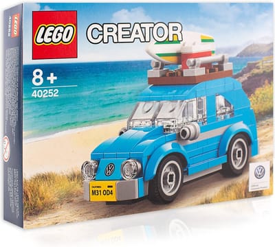 LEGO Creator Mini VW Beetle 40252, Bouwpakket, 8 jaar, Kunststof, 141 stuk(s)
