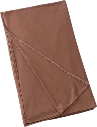 Bovista Hoofddoek - Hijab - Dames - Abaya - Sjaal - Islamitische Kleding - Moslim Kleding - Alhamdulillah - Donkerbruin