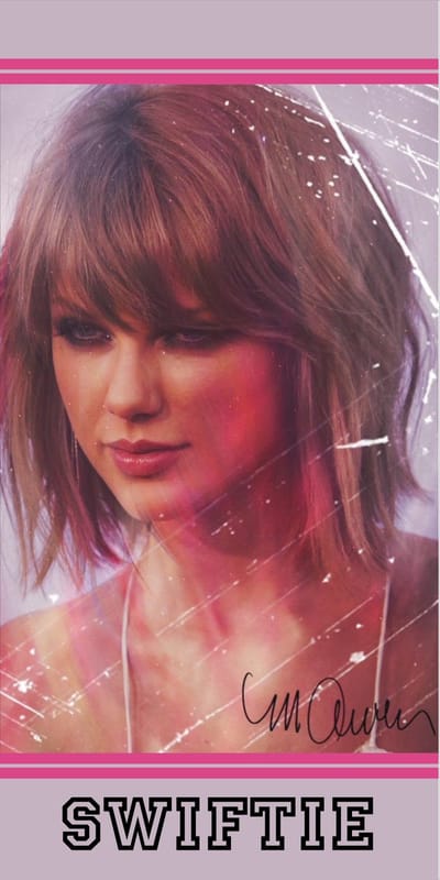 Taylor Swift Strandlaken Swiftie - 70 x 140 cm - katoen