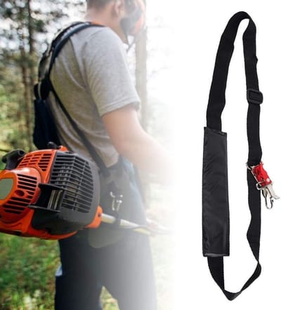 Dailygoody - Trimmer riem - Schouderriem voor grastrimmer - Vermindert vermoeidheid - Universeel harnas - Nylon materiaal - Ideaal voor tuinieren