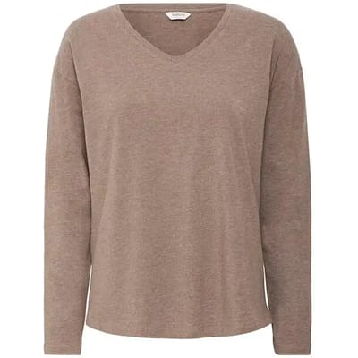 b.young - BYPAMILA LS V NECK TSHIRT - Dames - T-shirts