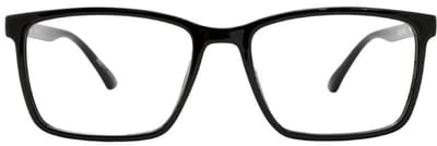 VERTEBRIL Como - Sterkte -0.50 - Kleur Black Vibe - GEEN leesbril – Unisex bril voor veraf – Brede pasvorm/montuur – Helder zicht op afstand - Prettig draagcomfort – Flexveren - Myopie/bijziendheid - Inclusief etui en doekje